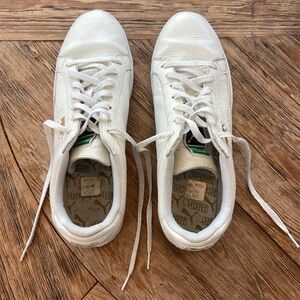 PUMA Match Lo Sneakers Creme Patent-Creme-Leather Woman’s 11